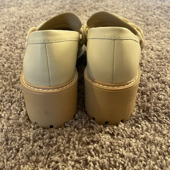 Dolce Vita Women's White Loafers - Picture 2 of 7